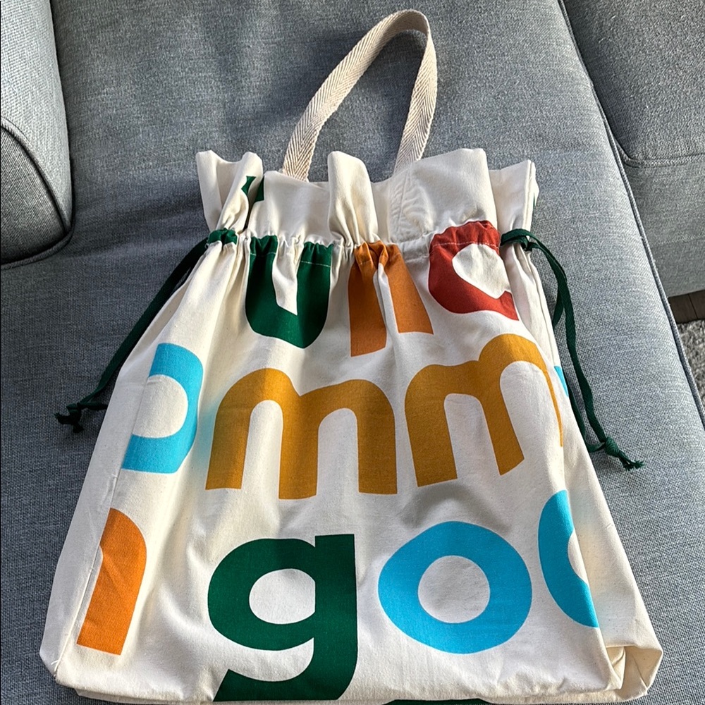 Uncommon Goods Multicolor Canvas Duffle Bag
